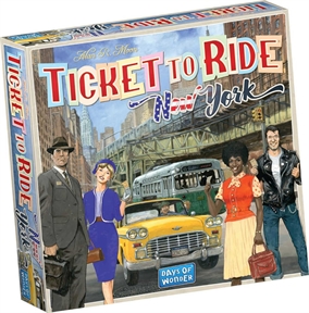 Ticket To Ride New York - Engelsk Version - Brætspil